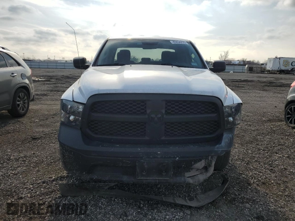 2022 Ram 1500 Tradesman with VIN 1C6RR6FG9NS229736, listed as a Copart auction lot 45634255 with 215,059 mi miles and Salvage title. Bid and sale history available at DreamBid. Image 5.