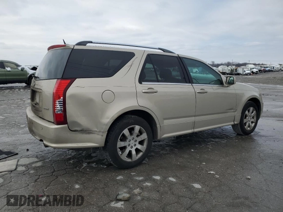 2007 Cadillac SRX with VIN 1GYEE63A970156718, listed as a Copart auction lot 46070525 with 154,741 mi miles and Clean Title. Bid and sale history available at carsss.com. Image 3.