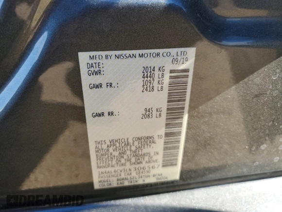 2020 Nissan Altima SR with VIN 1N4AL4CV3LN306567, listed as a Copart auction lot 88163425 with 68,772 mi miles and Salvage Title. Bid and sale history available at carsss.com. Image 13.