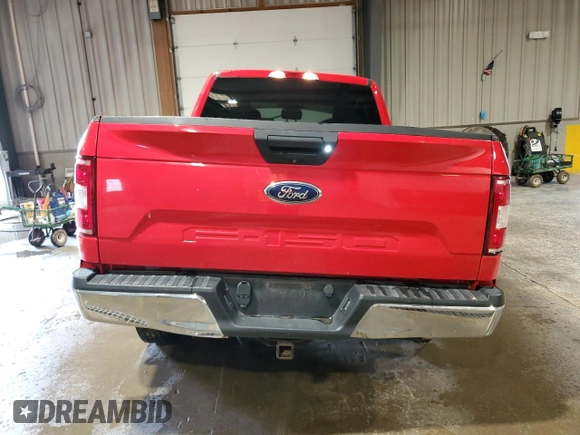 2018 Ford F-150 XL with VIN 1FTFW1E54JFA73731, listed as a Copart auction lot 56918885 with 125,486 mi miles and Clean title. Bid and sale history available at DreamBid. Image 6.