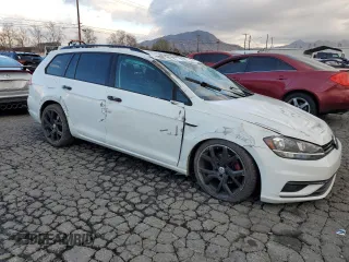 2018 Volkswagen Golf SportWagen SEL with VIN 3VWL17AU5JM761963, listed as a Copart auction lot 44259865 with 41,969 mi miles and Salvage Title. Bid and sale history available at carsss.com. Image 4.