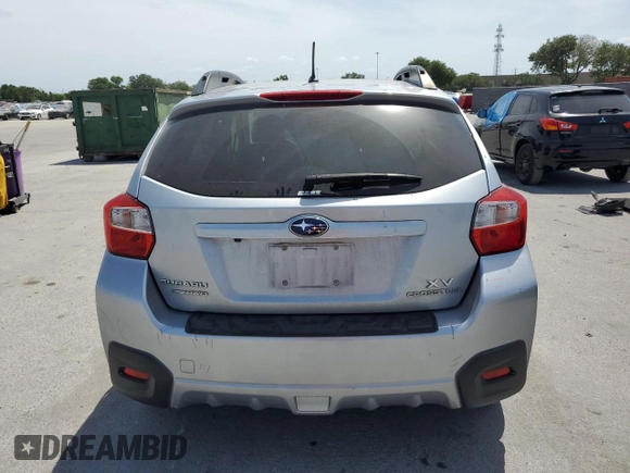 2015 Subaru Crosstrek Premium with VIN JF2GPACC5FG257288, listed as a Copart auction lot 53554325 with 92,880 mi miles and Salvage title. Bid and sale history available at DreamBid. Image 6.