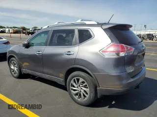 2015 Nissan Rogue SL с VIN 5N1AT2MV4FC849905, выставлен на аукционе Copart как лот 58739575 с пробегом 131 213 миль миль и Списание • Salvage title. История ставок и продаж доступна на DreamBid. Изображение 2.