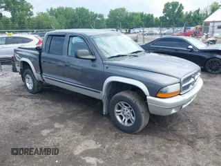 2004 Dodge Dakota SLT with VIN 1D7HG48N64S536022, listed as a IAAI auction lot 42426901 with 269,424 mi miles and . Bid and sale history available at DreamBid. Image 1.