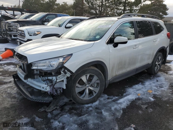2022 Subaru Ascent Premium with VIN 4S4WMACD5N3405792, listed as a Copart auction lot 42853905 with NaN miles and Salvage Title. Bid and sale history available at carsss.com. Image 1.