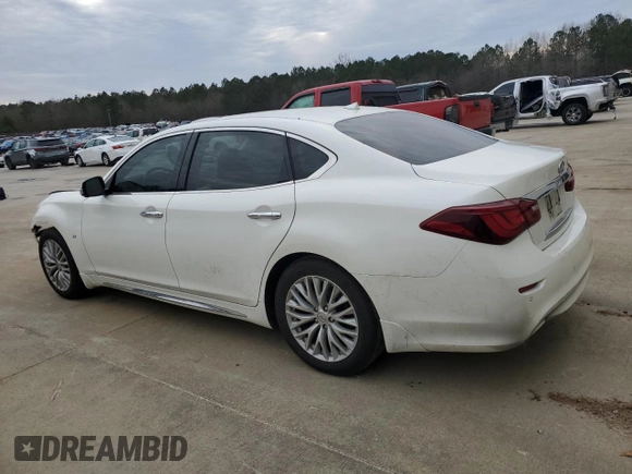 2016 Infiniti Q70 z VIN JN1BY1PP9GM631376, wystawiony jako Copart lot #89205375 z przebiegiem 100 433 mil mil oraz Szkoda całkowita • Salvage title. Historia ofert i sprzedaży dostępna na DreamBid. Obrazek 2.