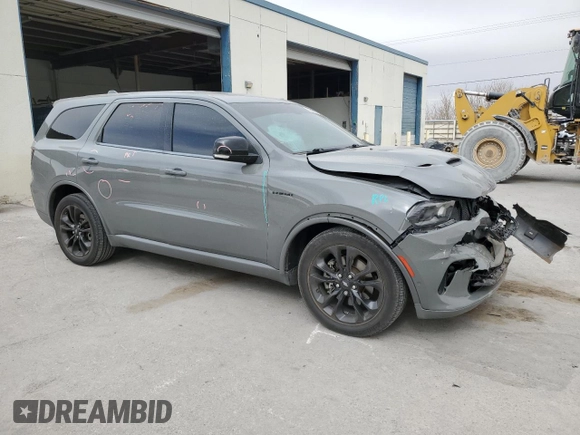 2021 Dodge Durango R/T with VIN 1C4SDHCT2MC790360, listed as a Copart auction lot 44947235 with 68,001 mi miles and Salvage Title. Bid and sale history available at DreamBid. Image 4.