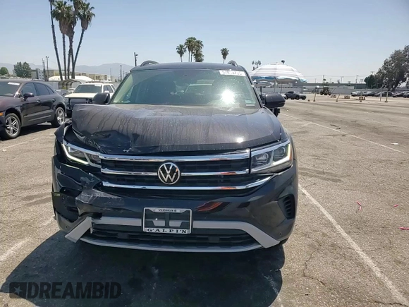 2022 Volkswagen Atlas SE with VIN 1V2JR2CA4NC515503, listed as a Copart auction lot 57898755 with 27,023 mi miles and Salvage title. Bid and sale history available at DreamBid. Image 14.