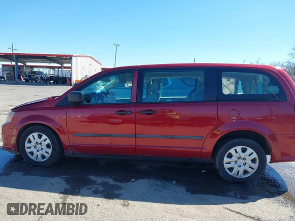 2014 Dodge Grand Caravan American Value with VIN 2C4RDGBG6ER223820, listed as a IAAI auction lot 41705097 with 213,180 mi miles and . Bid and sale history available at DreamBid. Image 14.