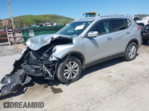 2015 Nissan Rogue SL with VIN 5N1AT2MVXFC753132, listed as a IAAI auction lot 42128483 with 90,030 mi miles and . Bid and sale history available at DreamBid. Image 17.