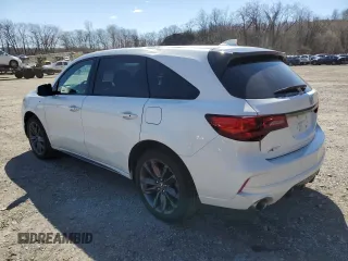 2020 Acura MDX w/Technology/A-Spec Pkg with VIN 5J8YD4H05LL032501, listed as a Copart auction lot 51182145 with 34,238 mi miles and Salvage Title. Bid and sale history available at carsss.com. Image 2.