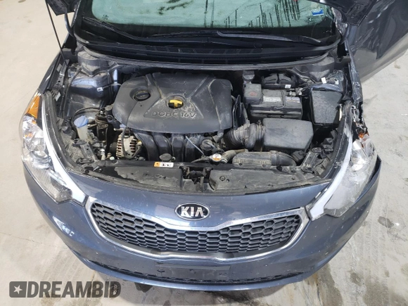 2016 Kia Forte LX with VIN KNAFK4A64G5568874, listed as a Copart auction lot 51670265 with 89,877 mi miles and Salvage Title. Bid and sale history available at carsss.com. Image 11.