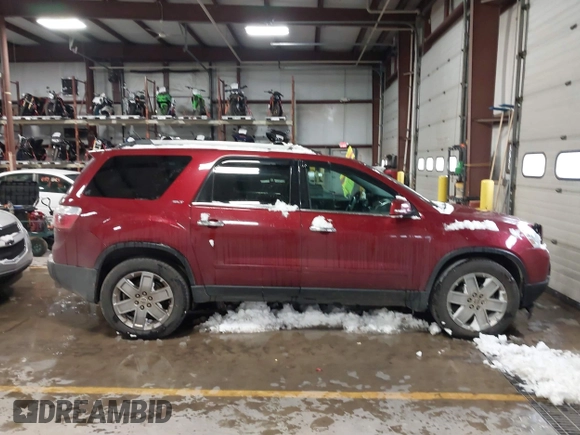2010 GMC Acadia SLT2 with VIN 1GKLVNED0AJ206653, listed as a IAAI auction lot 40988805 with 196,888 mi miles and . Bid and sale history available at DreamBid. Image 13.