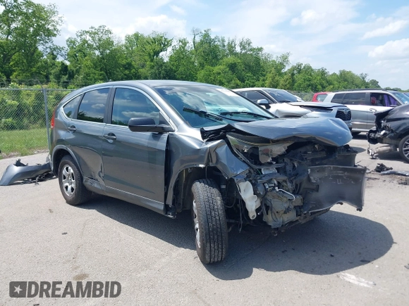 2014 Honda CR-V LX with VIN 5J6RM3H32EL000268, listed as a IAAI auction lot 42128695 with 134,335 mi miles. Bid and sale history available at carsss.com. Image 1.