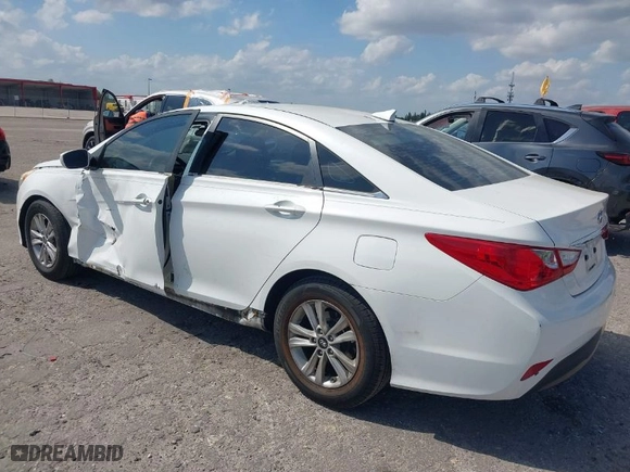 2014 Hyundai Sonata GLS with VIN 5NPEB4AC3EH923678, listed as a IAAI auction lot 41802346 with 137,812 mi miles. Bid and sale history available at carsss.com. Image 3.