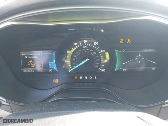 2019 Ford Fusion SE with VIN 3FA6P0HD5KR111617, listed as a IAAI auction lot 41559547 with 98,135 mi miles. Bid and sale history available at carsss.com. Image 7.