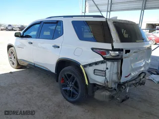 2018 Chevrolet Traverse Premier with VIN 1GNERKKW9JJ251384, listed as a IAAI auction lot 41753693 with 159,702 mi miles. Bid and sale history available at carsss.com. Image 3.