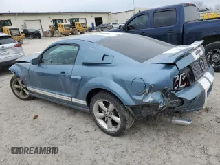 2006 Ford Mustang GT Deluxe with VIN 1ZVFT82H165190693, listed as a Copart auction lot 47121705 with 0 mi miles and Salvage Title. Bid and sale history available at carsss.com. Image 2.