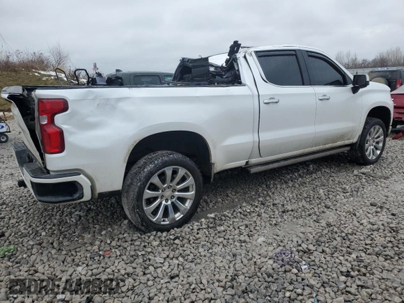2019 Chevrolet Silverado 1500 High Country with VIN 1GCUYHEL4KZ404588, listed as a Copart auction lot 46918965 with 157,786 mi miles and Clean Title. Bid and sale history available at carsss.com. Image 3.