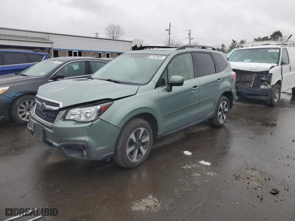 2018 Subaru Forester Limited with VIN JF2SJAJC7JH511441, listed as a Copart auction lot 51678655 with 90,090 mi miles and Salvage Title. Bid and sale history available at carsss.com. Image 1.