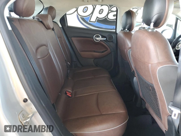 2016 FIAT 500X Lounge with VIN ZFBCFXDTXGP395057, listed as a Copart auction lot 57891025 with 126,980 mi miles and Clean title. Bid and sale history available at DreamBid. Image 10.