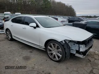 2020 Volvo S90 Inscription with VIN LVYA22MLXLP169249, listed as a Copart auction lot 85414774 with 69,520 mi miles and Salvage Title. Bid and sale history available at carsss.com. Image 4.