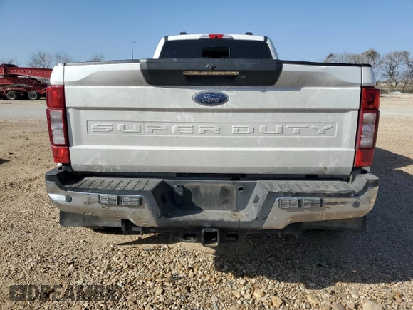 2020 Ford F-350 XL with VIN 1FT8W3DT3LED21190, listed as a Copart auction lot 47841435 with 97,936 mi miles and Salvage title. Bid and sale history available at DreamBid. Image 6.