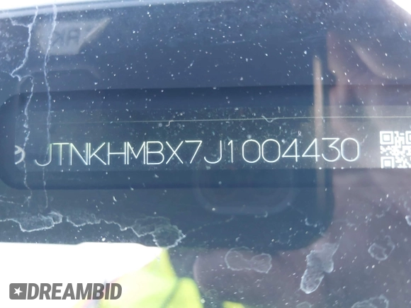 2018 Toyota C-HR XLE z VIN JTNKHMBX7J1004430, wystawiony jako IAAI lot #41780739 z przebiegiem 148 882 mil mil oraz . Historia ofert i sprzedaży dostępna na DreamBid. Obrazek 9.