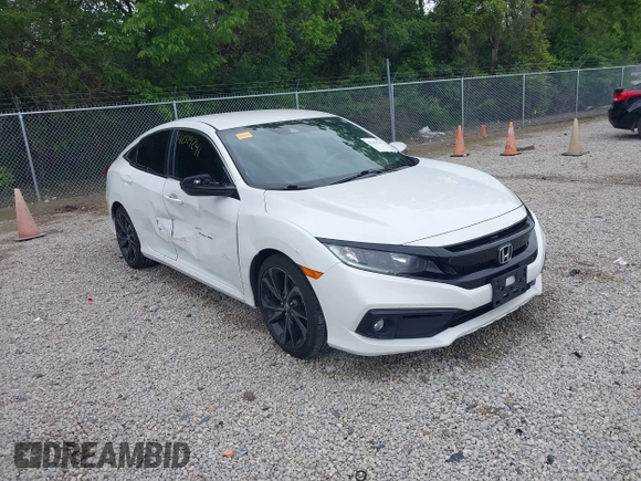 2019 Honda Civic Sport with VIN 19XFC2F85KE019311, listed as a IAAI auction lot 42319241 with 163,241 mi miles and . Bid and sale history available at DreamBid. Image 1.