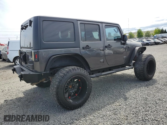 2016 Jeep Wrangler Unlimited Freedom with VIN 1C4BJWDG8GL300314, listed as a Copart auction lot 61044645 with 103,396 mi miles and Clean title. Bid and sale history available at DreamBid. Image 3.