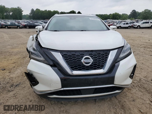 2019 Nissan Murano SL with VIN 5N1AZ2MJ4KN105716, listed as a Copart auction lot 57346055 with 73,445 mi miles and Salvage title. Bid and sale history available at DreamBid. Image 5.