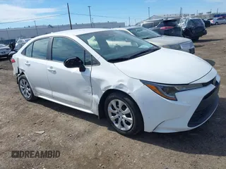 2024 Toyota Corolla LE with VIN 5YFB4MDE8RP117452, listed as a IAAI auction lot 41899377 with 38,940 mi miles. Bid and sale history available at carsss.com. Image 1.