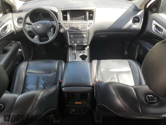2018 Nissan Pathfinder SL with VIN 5N1DR2MM2JC627360, listed as a Copart auction lot 55961395 with 146,453 mi miles and Salvage title. Bid and sale history available at DreamBid. Image 8.