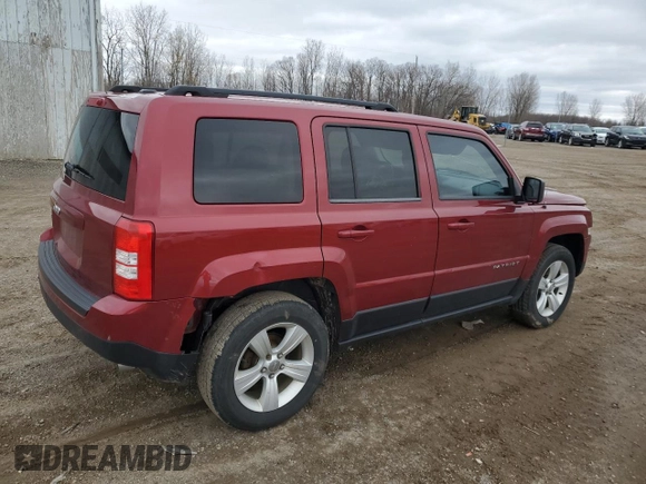 2014 Jeep Patriot Sport with VIN 1C4NJRBB1ED845705, listed as a Copart auction lot 51018015 with 140,516 mi miles and Clean Title. Bid and sale history available at carsss.com. Image 3.