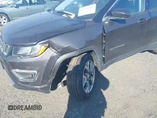2021 Jeep Compass Limited with VIN 3C4NJDCB0MT583329, listed as a IAAI auction lot 41701976 with 57,815 mi miles and . Bid and sale history available at carsss.com. Image 6.