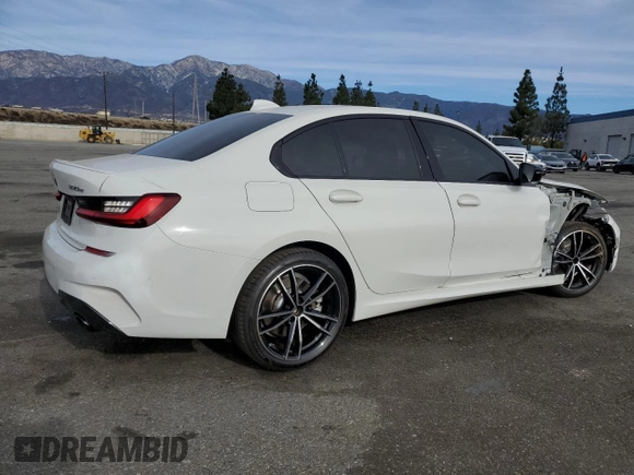 2022 BMW 3 Series 330e with VIN 3MW5P7J00N8C57811, listed as a Copart auction lot 42154045 with 29,705 mi miles and Salvage Title. Bid and sale history available at carsss.com. Image 3.