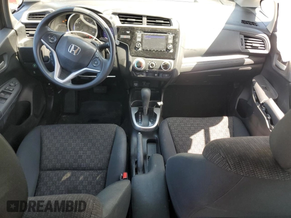 2017 Honda Fit LX with VIN JHMGK5H55HS003948, listed as a Copart auction lot 62542855 with 28,739 mi miles and Salvage title. Bid and sale history available at DreamBid. Image 8.