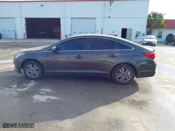 2016 Hyundai Sonata 2.4L SE with VIN 5NPE24AF9GH380687, listed as a IAAI auction lot 41274584 with 158,294 mi miles. Bid and sale history available at carsss.com. Image 14.