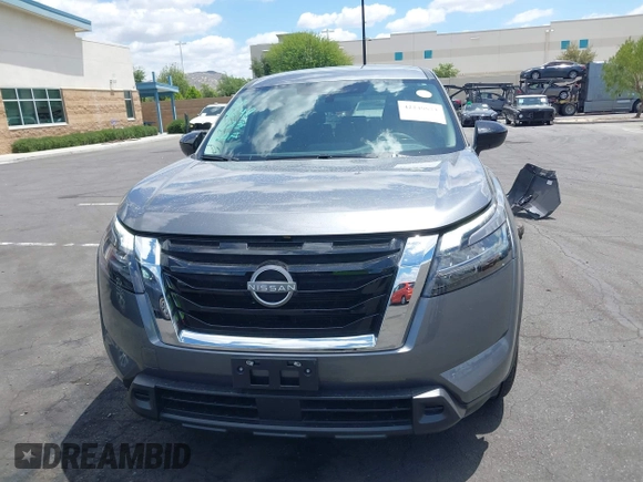 2024 Nissan Pathfinder S with VIN 5N1DR3AA3RC296378, listed as a IAAI auction lot 42249673 with 10,309 mi miles and . Bid and sale history available at DreamBid. Image 13.