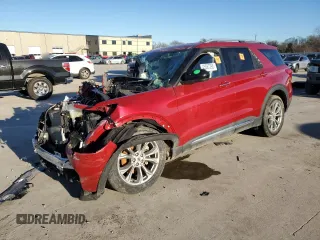 2022 Ford Explorer Limited with VIN 1FMSK7FH4NGA51097, listed as a Copart auction lot 43587295 with 0 mi miles and Clean Title. Bid and sale history available at carsss.com. Image 1.