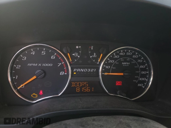 2009 GMC Canyon Work Truck with VIN 1GTCS149298112691, listed as a Copart auction lot 80513054 with 81,561 mi miles and Clean Title. Bid and sale history available at carsss.com. Image 9.