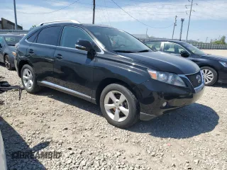 2011 Lexus RX 350 with VIN 2T2BK1BA9BC098335, listed as a Copart auction lot 54129345 with 65,254 mi miles and Salvage Title. Bid and sale history available at DreamBid. Image 4.