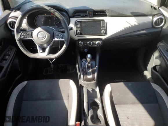 2021 Nissan Versa SV with VIN 3N1CN8EV4ML885851, listed as a Copart auction lot 47114375 with 69,246 mi miles and Non repairable. Bid and sale history available at DreamBid. Image 8.