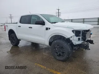 2022 Ford Ranger XL with VIN 1FTER4FH2NLD26243, listed as a Copart auction lot 45233925 with 9,558 mi miles and Salvage Title. Bid and sale history available at DreamBid. Image 4.