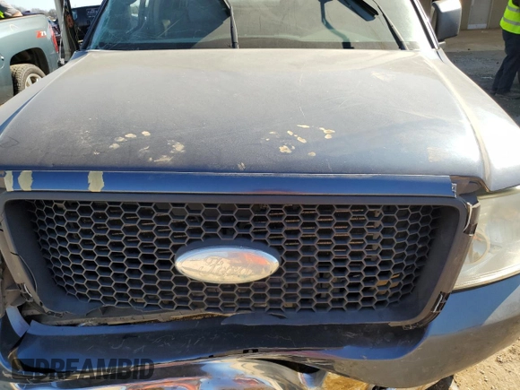 2005 Ford F-150 XLT with VIN 1FTPX14545KD24649, listed as a Copart auction lot 46359215 with 0 mi miles and Salvage Title. Bid and sale history available at carsss.com. Image 11.