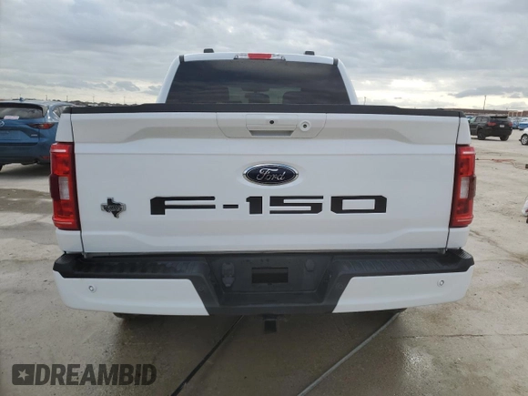 2021 Ford F-150 XL with VIN 1FTFW1E55MKF13581, listed as a Copart auction lot 85282354 with 45,830 mi miles and Salvage Title. Bid and sale history available at carsss.com. Image 6.