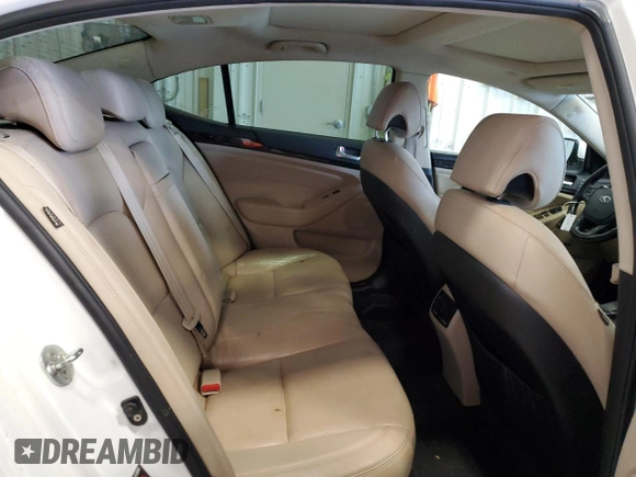 2014 Kia Cadenza Premium with VIN KNALN4D77E5148540, listed as a Copart auction lot 47878235 with 135,058 mi miles and Non Repairable. Bid and sale history available at carsss.com. Image 10.