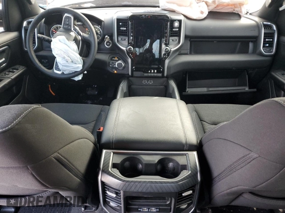 2025 Ram 1500 Big Horn z VIN 1C6SRFFPXSN513534, wystawiony jako Copart lot #44491245 z przebiegiem Nie podano mil oraz Szkoda całkowita • Salvage title. Historia ofert i sprzedaży dostępna na DreamBid. Obrazek 8.