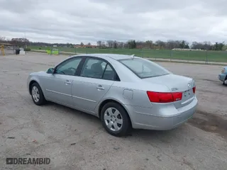 2010 Hyundai Sonata GLS with VIN 5NPET4AC3AH605440, listed as a IAAI auction lot 41912192 with 163,305 mi miles. Bid and sale history available at carsss.com. Image 3.