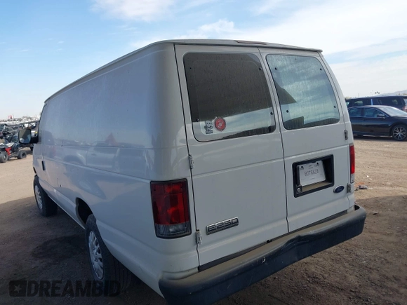 2008 Ford Econoline Cargo Commercial with VIN 1FTNS24L28DA01977, listed as a IAAI auction lot 41393467 with Not Provided miles and . Bid and sale history available at DreamBid. Image 3.